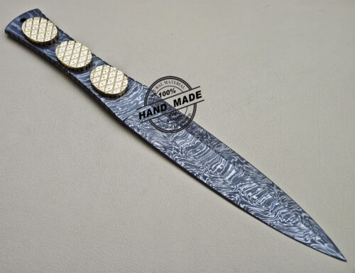 New Damascus Dagger Knife Custom Handmade Damascus Steel Knife 1638 - Image 4