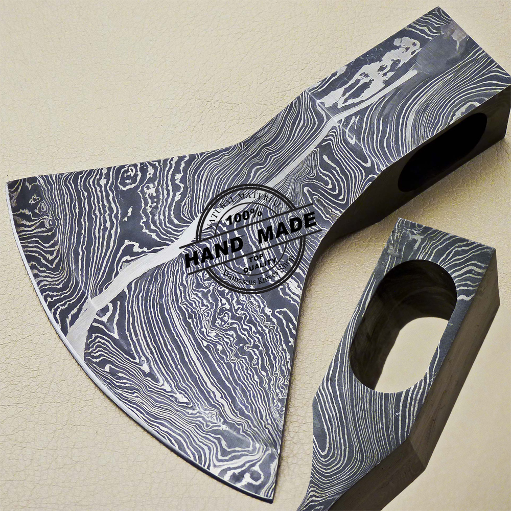 Head Damascus Tomahawk Axe