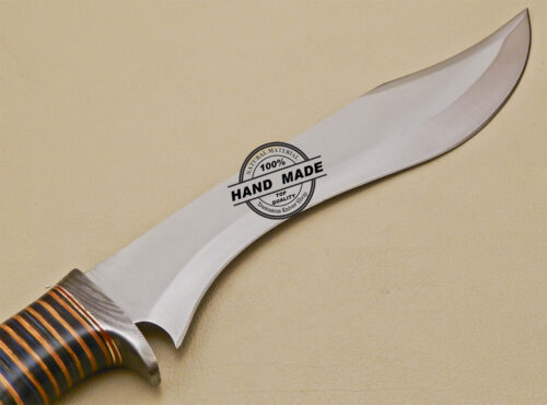 Rody Stan Beautiful Custom Handmade Stainless Steel Bowie Knife 1657 - Image 6