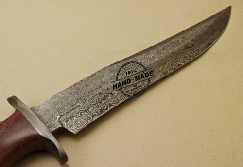 Rody Stan Style Custom Handmade Damascus Bowie Knife 1655 - Image 6