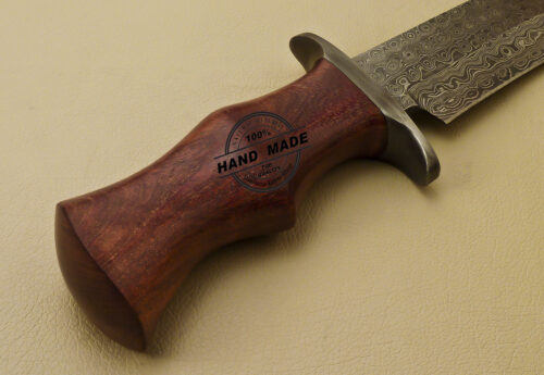 Rody Stan Style Custom Handmade Damascus Bowie Knife 1655 - Image 8