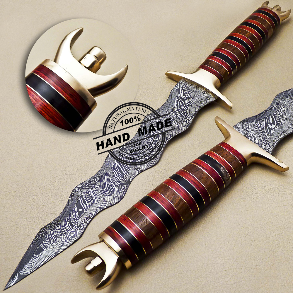 Damascus Dagger Knife