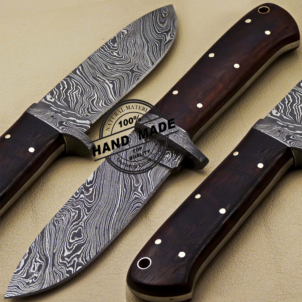 Damascus Skinner Knife