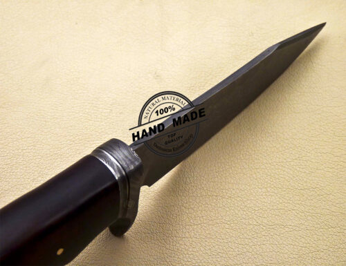 Damascus Skinner Knife Fixed Blade Custom Handmade Damascus Steel 1663 - Image 6