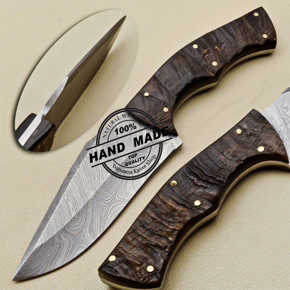 Damascus Skinner Knife