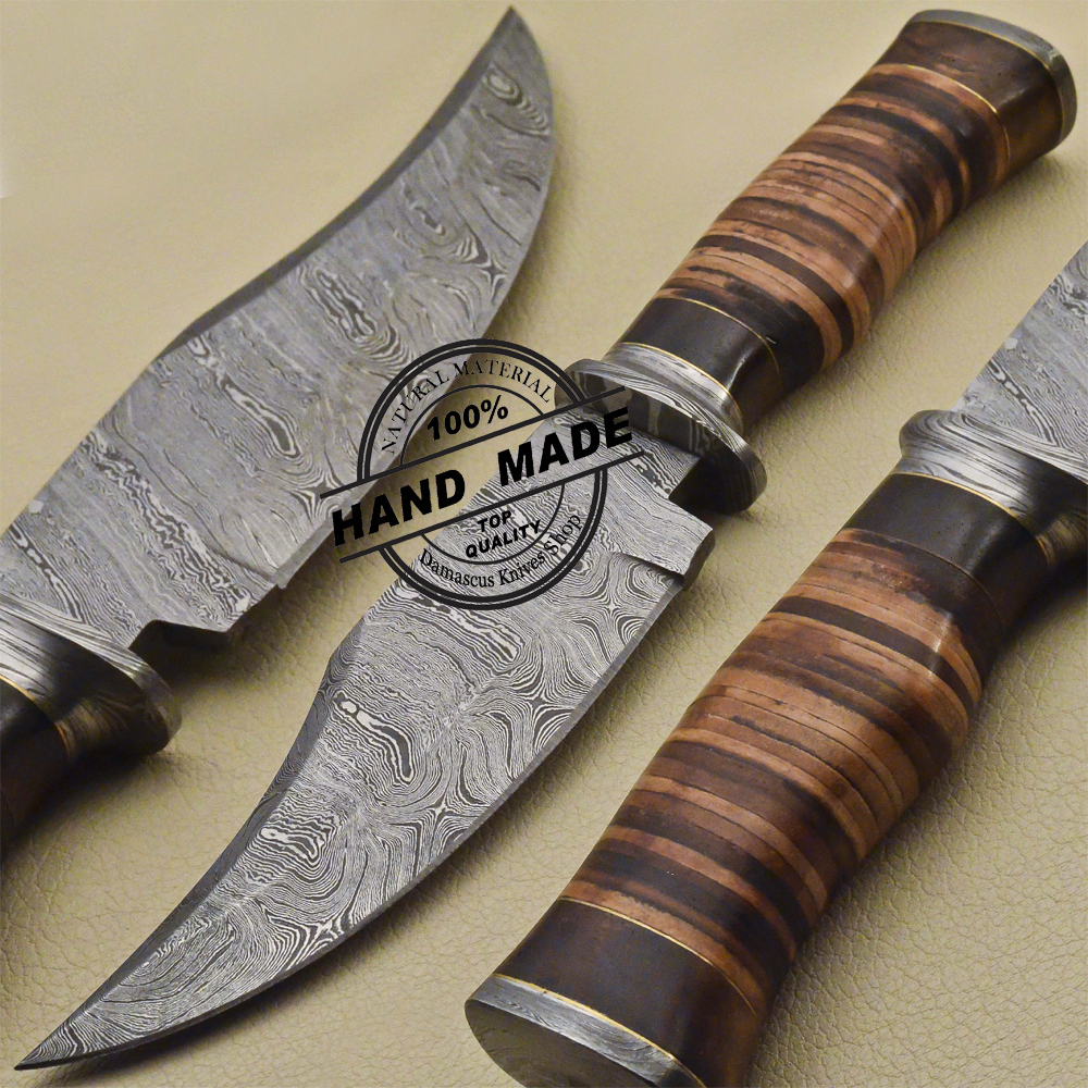 Damascus Skinner Knife