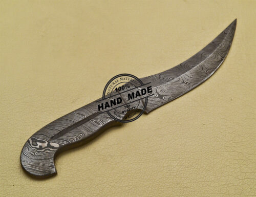 Full Damascus Skinner Knife Custom Handmade Damascus Steel Knife 1690 - Image 5