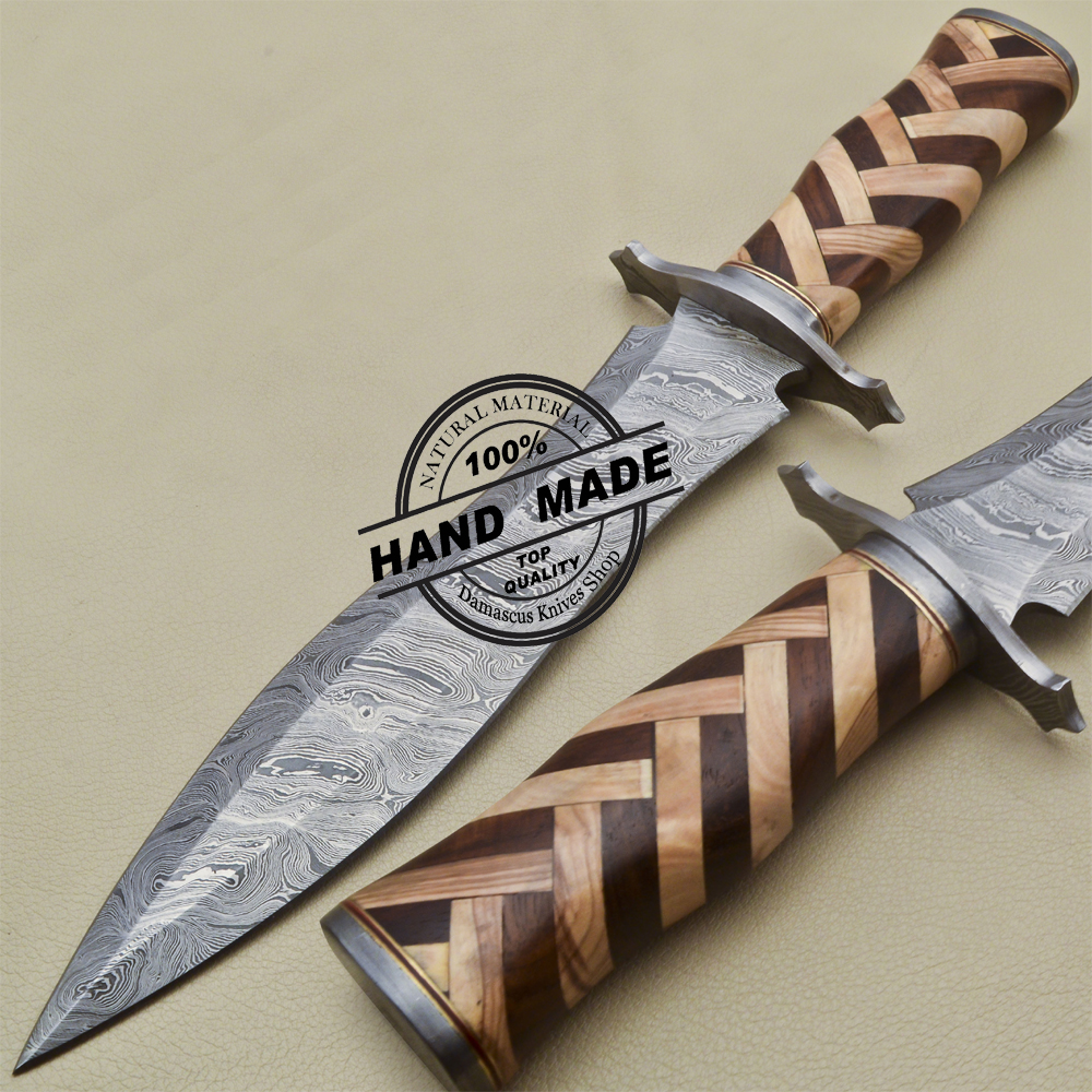 Damascus Dagger Knife