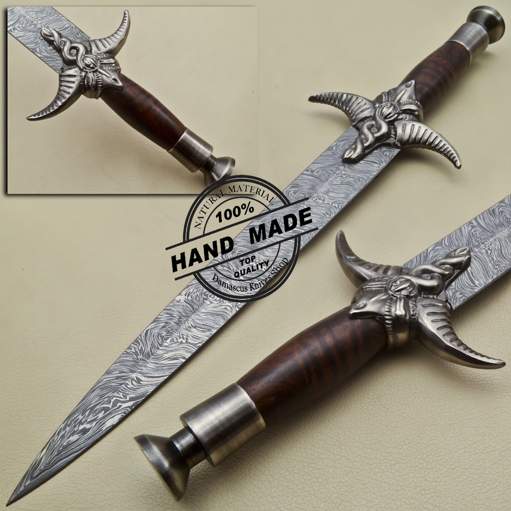 Damascus Dagger Knife