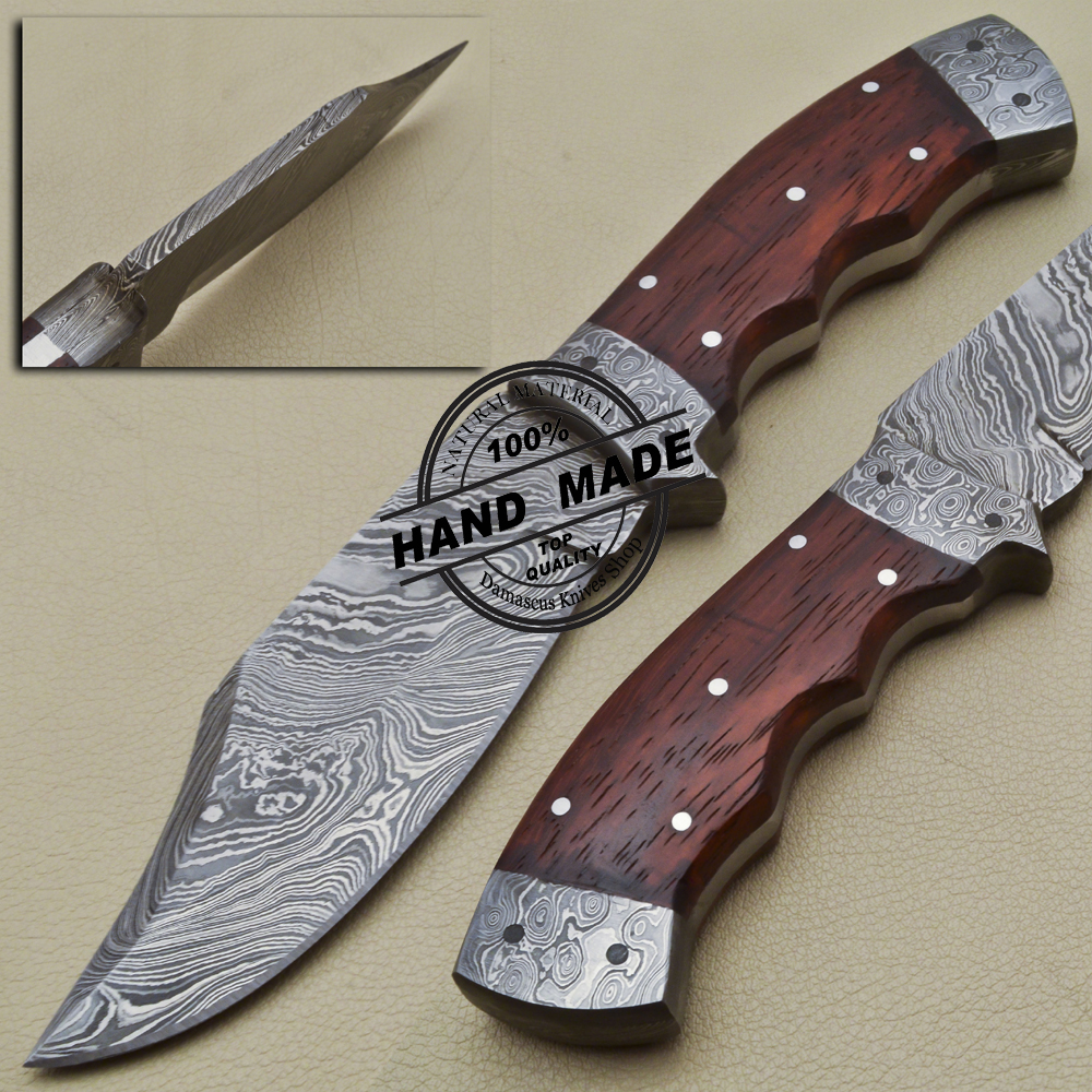 Damascus Skinner Knife