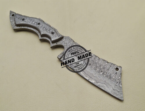 Full Damascus Skinner Knife Custom Handmade Damascus Steel Hunting Knife 1901 - Image 5