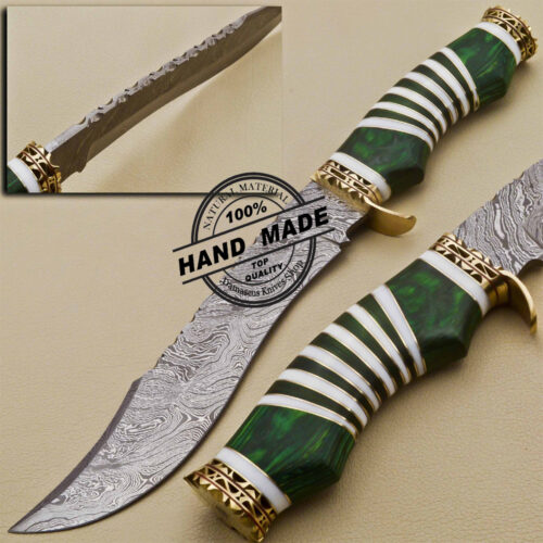 Damascus Skinner Knife