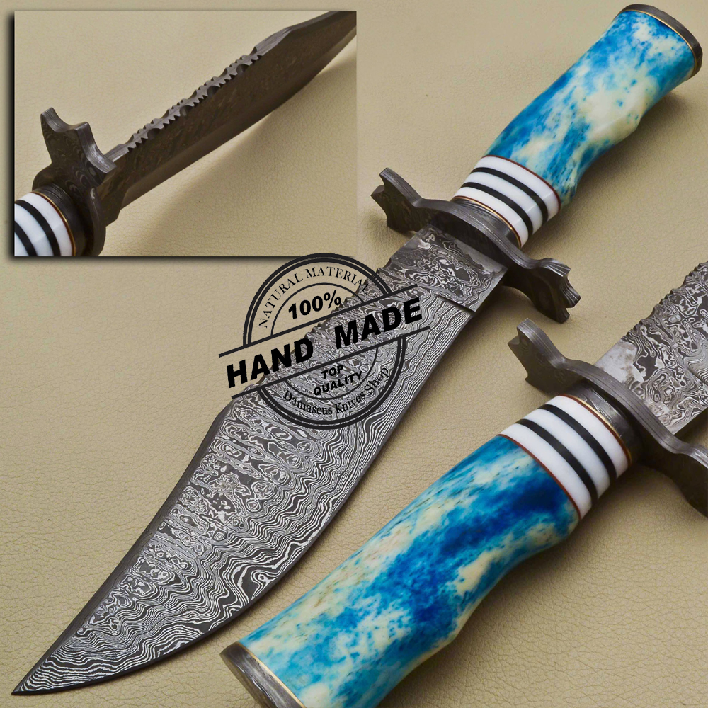 Damascus Skinner Knife