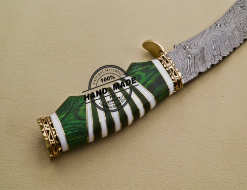 Damascus Skinner Knife Fixed Blade Handmade Damascus Steel Hunting Knife 2019 - Image 7