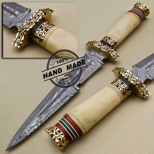 Damascus Dagger Knife
