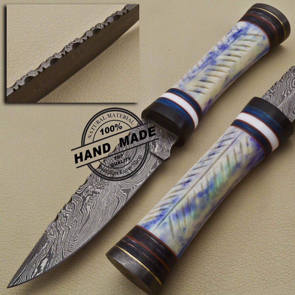 Damascus Skinning Knife