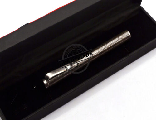 Damascus Ballpoint Custom Handmade Damascus Steel 04 - Image 6