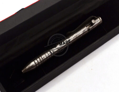 Damascus Ballpoint Custom Handmade Damascus Steel 09 - Image 7