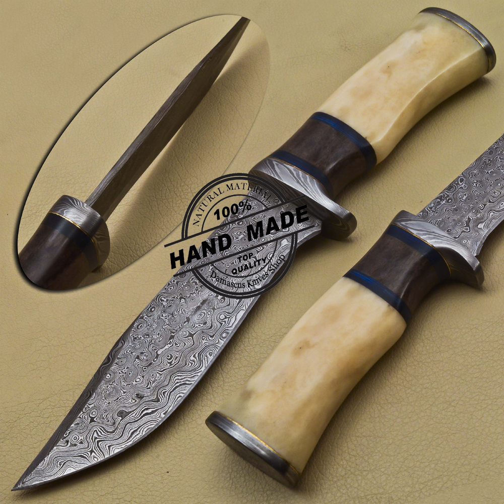 Damascus Skinner Knife