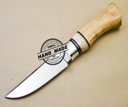 Damascus Skinner Knife Custom Handmade Damascus Steel Skinner Knife 2072 - Image 9