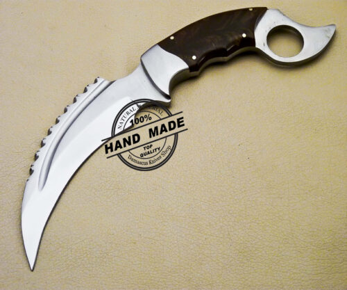 Karambit Knife Custom Handmade Stainless Steel Hunting Karambit Knife 3103 - Image 3