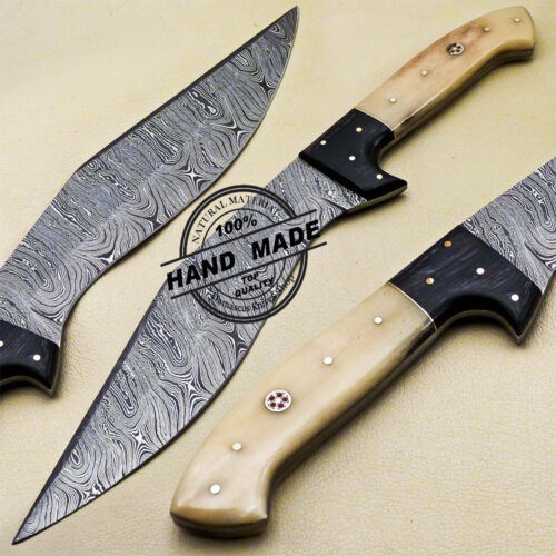 Damascus Kukri Knife