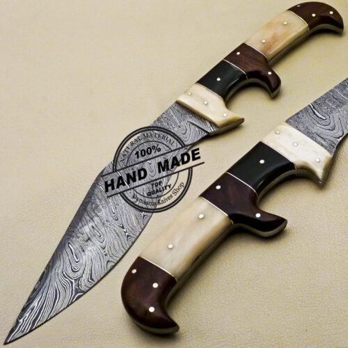 Damascus Kukri Knife