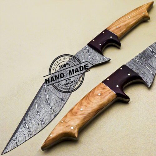Damascus Kukri Knife
