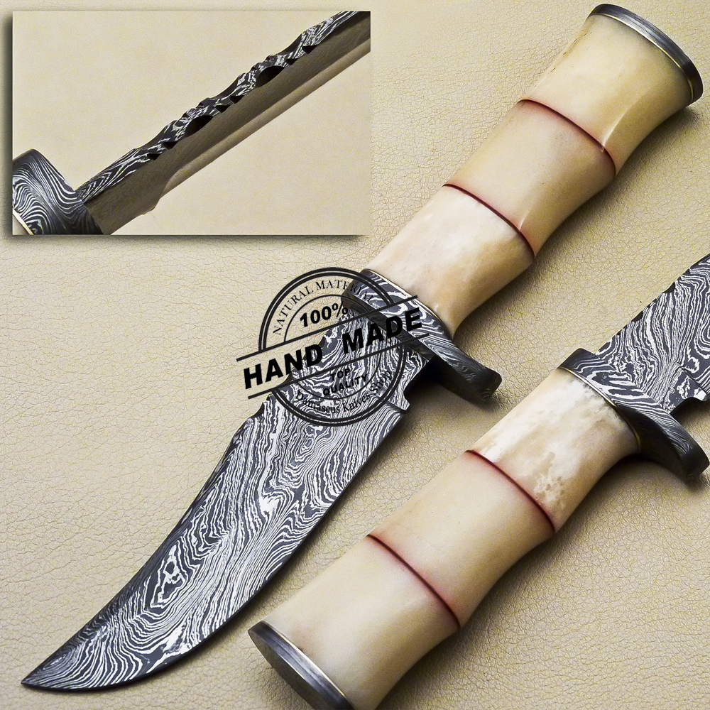 Damascus Skinner Knife
