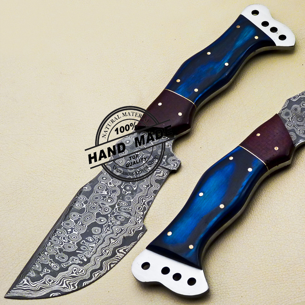 Damascus Tracker Knife