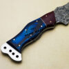 Damascus Tracker Knife Custom Handmade Damascus Steel Knife 2084 - Image 6