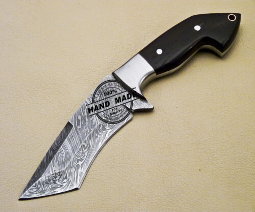 Damascus Skinner Knife Custom Handmade Damascus Steel Outdoor Knife 3133 - Image 3
