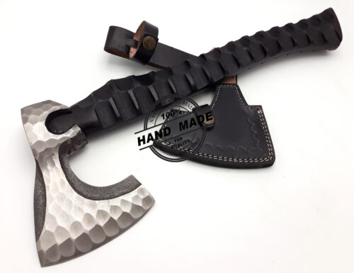 Carving Viking Axe Smith Custom Forged Carbon Steel Viking Axe 3145 - Image 3