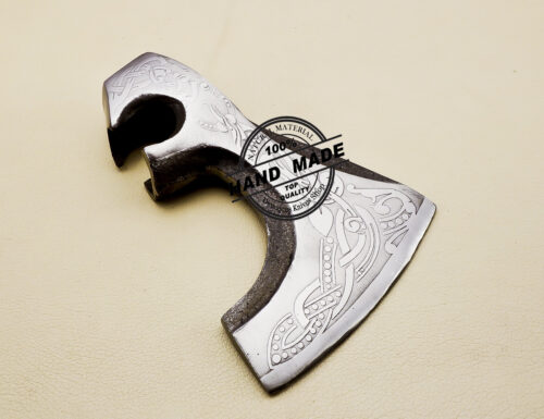 Viking Axe Head Custom handmade Carbon Steel Axe Head - Image 7