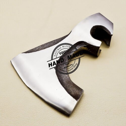 Carving Viking Axe Head Custom Forged Carbon Steel Axe Head 3147 - Image 9