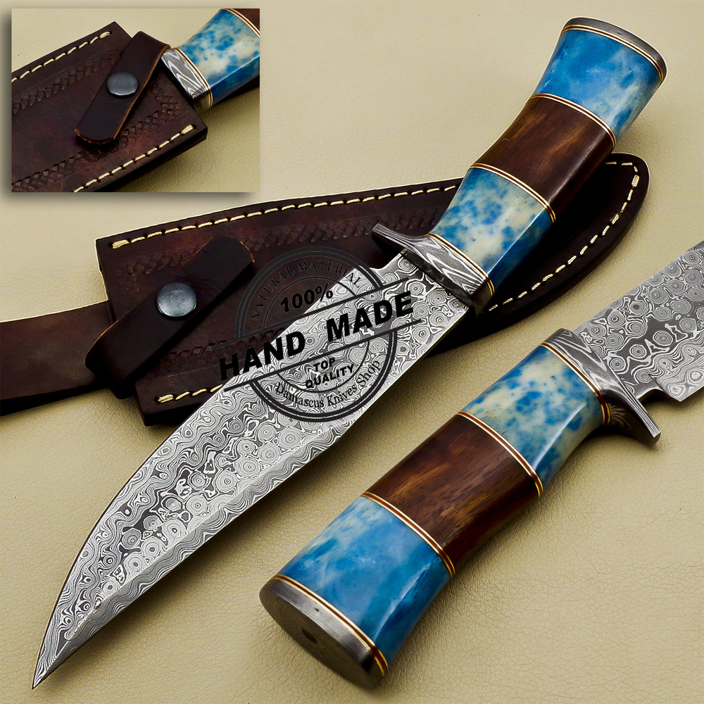 Damascus Skinner Knife