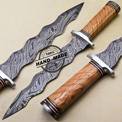 Damascus Dagger Knife