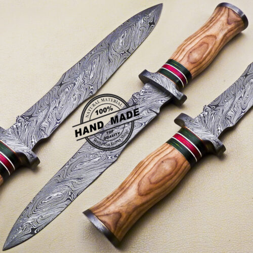 Damascus Dagger Knife