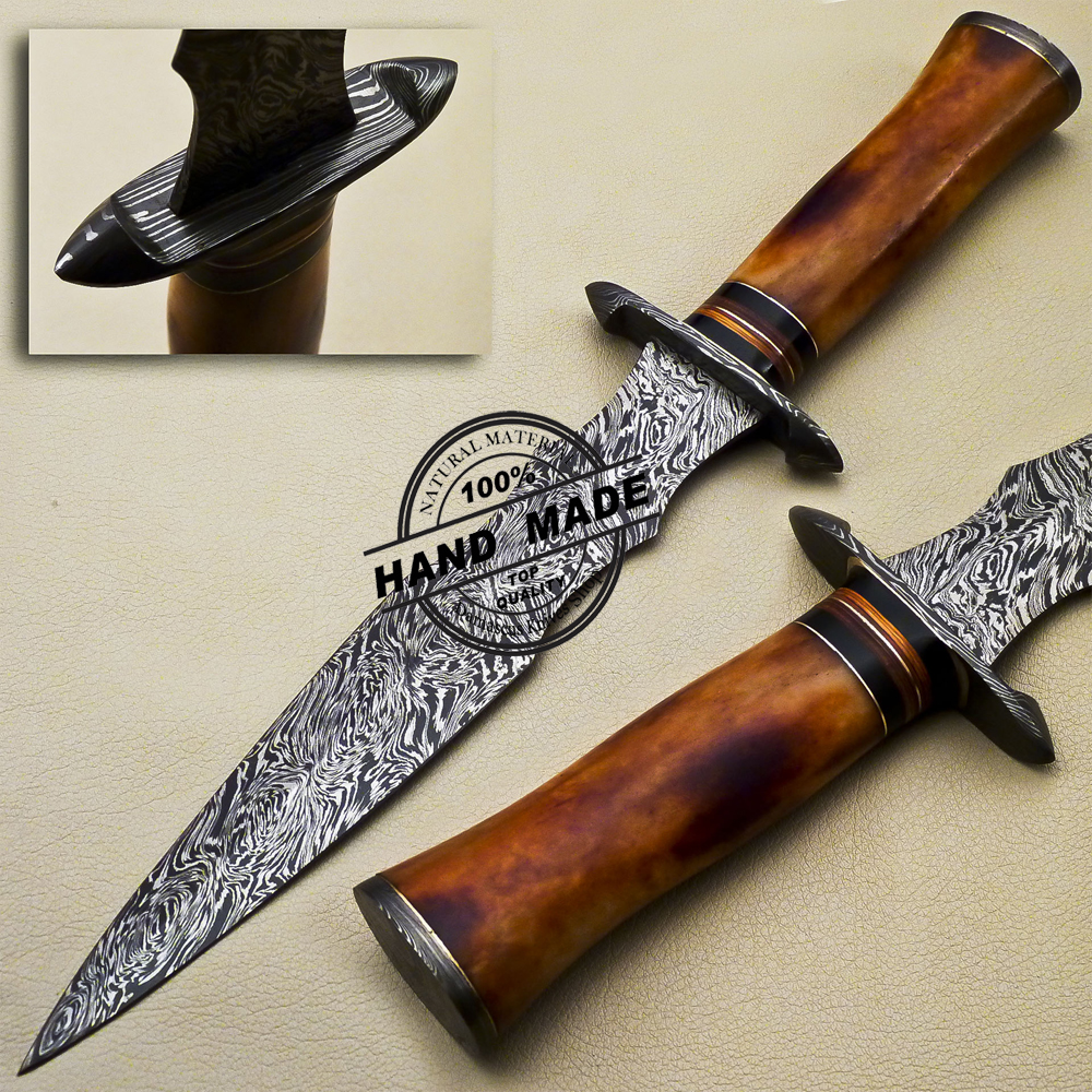Damascus Dagger Knife