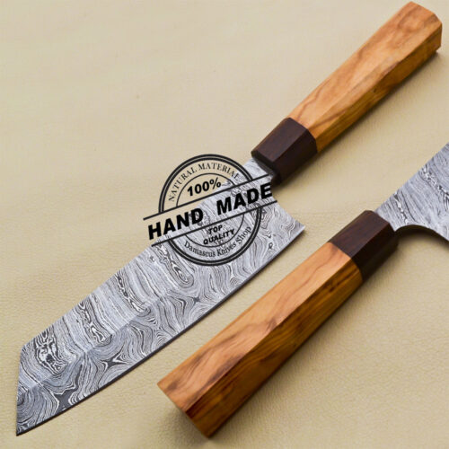 Damascus Kitchen Knife