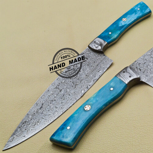 Damascus Kitchen Knife