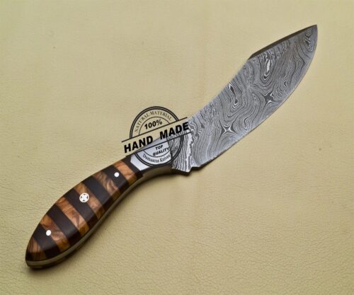 Damascus Chef Knife Custom Handmade Damascus Steel Knife 3193 - Image 4