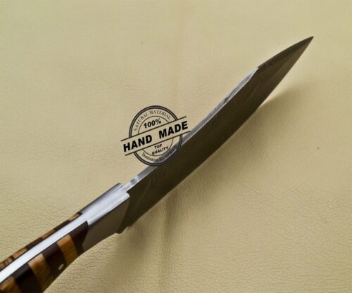 Damascus Chef Knife Custom Handmade Damascus Steel Knife 3193 - Image 6