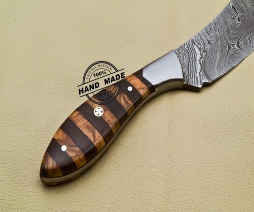 Damascus Chef Knife Custom Handmade Damascus Steel Knife 3193 - Image 7