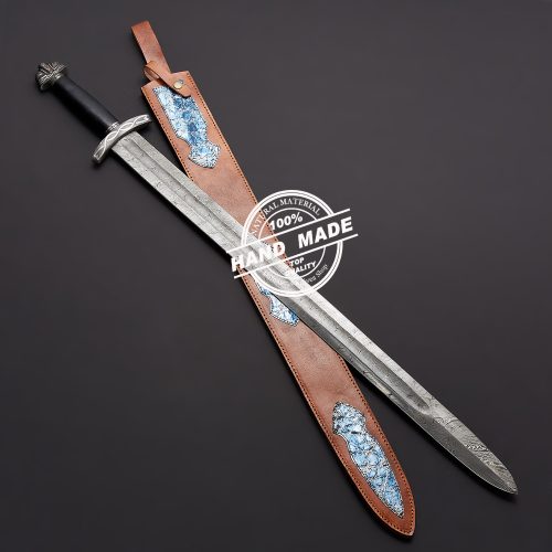 Damascus Viking Sword