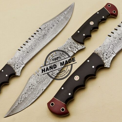 Damascus Hunting Knife