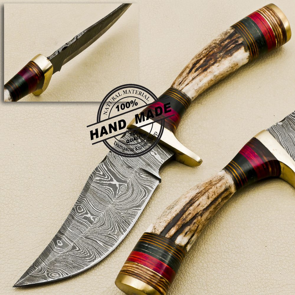 Damascus Skinning Knife