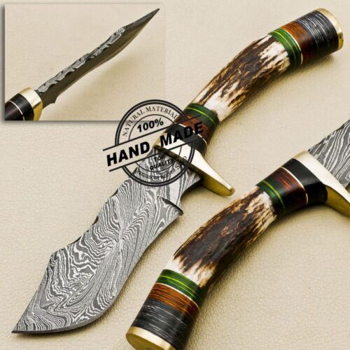 Damascus Skinning Knife