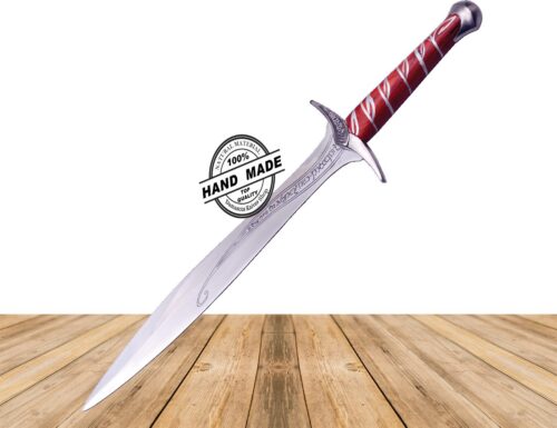 Hobbit Sting Sword with Scabbard Movie Lord of The Rings Replica Sword - Image 3