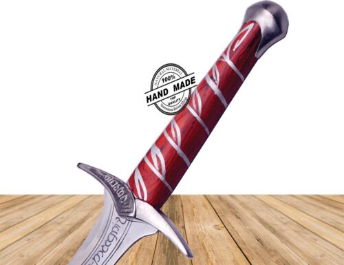 Hobbit Sting Sword with Scabbard Movie Lord of The Rings Replica Sword - Image 4